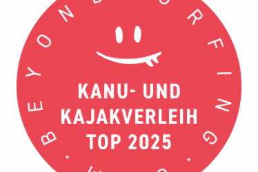 Auszeichnung  – Wir freuen uns auch in diesem Jahr zu den Top Kanu und Kajak Vermietern zu gehören !
